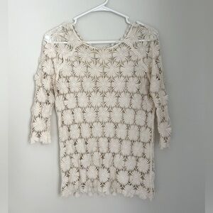 Xhilaration daisy long sleeve top